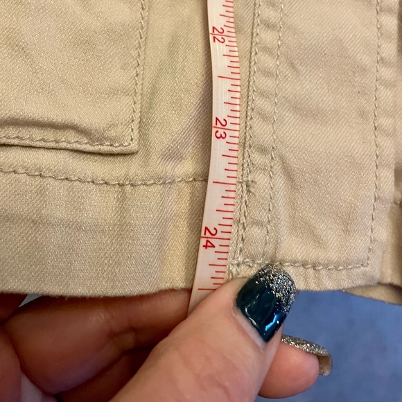 Denim & Supply R Lauren Safari Style Cotton Neutral Short Trench Jacket S/P S P - Picture 12 of 16
